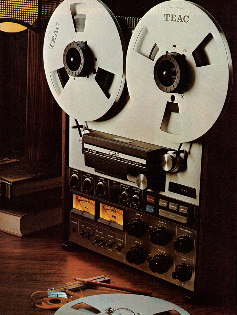 TEAC advertisement in Audio, April 1976